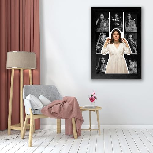 Image of Shrikant Art Personalized Photo Collage for Women | Custom Portrait Frame with Multiple Photos | Stylish Memory Frame for Wall Decor | Gift for Birthday, Festive & Special Moments