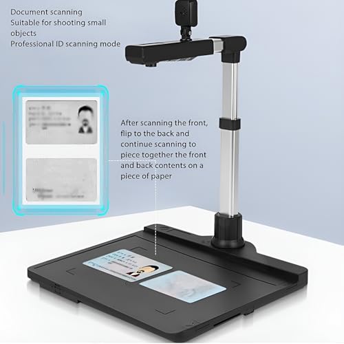 Cámara de documentos portátil con auto-corrección, el visualizador ideal para biblioteca 2