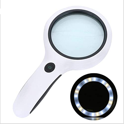 Lampe grossissante sur pied YCQYM avec grande loupe de sol