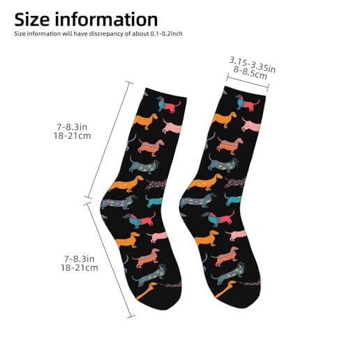 Socks for Men and Women, Crew and Mid-Calf Socks,Athletic Running Socks,1 Pair3