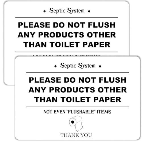 50% Off 2 Pack Do Not Flush Sign – Code N8IBO6OB - Image 2