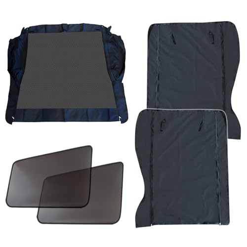Amazon | エブリイ用 防虫網戸1台分セット (フロント窓用、スライド