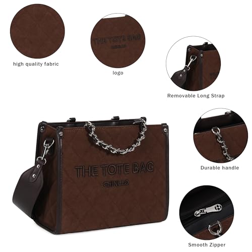Image of Chinllo Tote Bag for Women Top Handle Satchel Purse and Handbags with Shoulder Strap