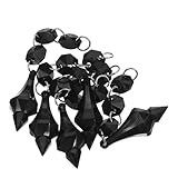 Durabilité à long terme : fabriquées à partir d’excellents prismes en cristal acrylique, ces suspensions de lustre pour projets de bricolage sont conçues pour durer et conserver leur éclat. attrape-soleil en cristal, guirlandes de perles pour lustre