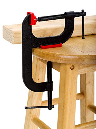 The Patented Double C-Clamp Vise for Woodworkers