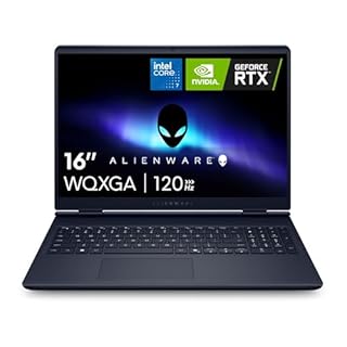 Alienware 16 Aurora Laptop AC16250-16-inch 16:10 WQXGA Display, Intel Core 7-240H Series 2, 16GB DDR5 RAM, 1TB SSD, NVIDIA GeForce RTX 5060 8GB GDDR7, Windows 11 Home, Onsite Service - Blue