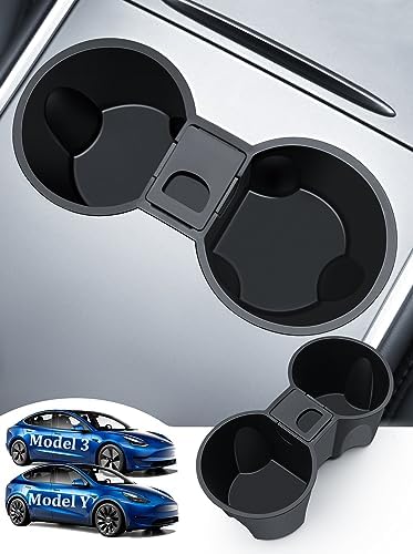 Set Accessori Console Centrale Tesla Model 3 E Model Y (2021+) – Organizer, Vano Segreto E Portabicchieri