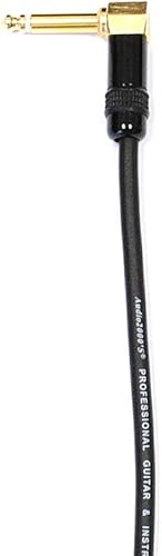 Miniatura 3 de Audio2000's C27001P2 Cable de ángulo recto TS de 1 pie 14" a TS en ángulo recto (paquete de 2)