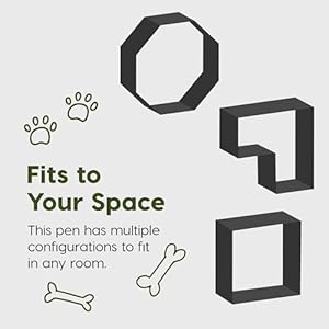 Iris Usa Metal Dog Playpen 8panel 30 Pet Playpen Puppy Playpen Indooroutdoor Dog Fence 58 X 58 X 30 Foldable Custimzable Black  Cucciolini Doodles Iris usa metal dog playpen 8 panel 30 pet playpen puppy playpen indooroutdoor dog fence 58 x 58 x 30 foldable custimzable black   cucciolini doodles