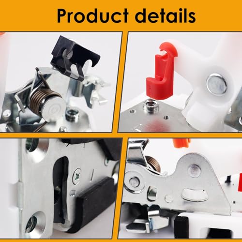 Image of 55075991AE Door Lock Latch Assembly（Front Left ） Compatible with 1997-2002 Jeep Wrangler SE TJ Sport 2.5L&Sahara Sport X 4.0L