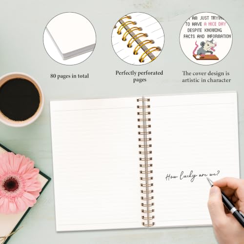 Notebook JXREQ 626-YY-bjb journal de bord original à pages blanches