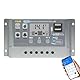 Y&H Solar Laderegler 30A PWM 12V 24V Solarpanel Batterieladeregler mit LCD Display, APP Kommunikation, Dual USB, Batterie 0V Start, Ladespannung einstellbar, geeignet für Blei-Säure/Lithium
