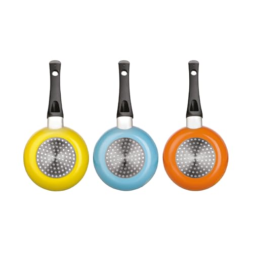 IBILI - Poêle Mini Indubasic, 14 cm, Aluminium, Antiadhésif, Compatible avec l’induction, Couleur aléatoire