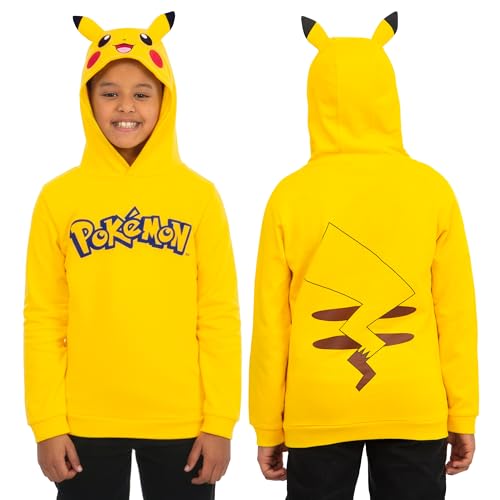 Sweat Pikachu pour garçon en coton avec oreilles 3D