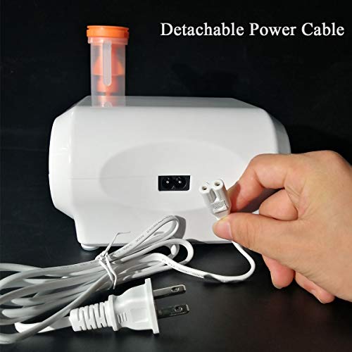 Tangxia Traditional Jet Nebulizer, Home Nebulizer Machine Personal Steam Atomizer for Kids and Elderly, Portable Compressor Nebulizer with 1 Set Accessories