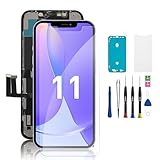 schermo iphone xr dimensioni ✅ 【Compatibilità e utilizzo】 Compatibile solo con iPhone 11 (6,1 pollici), numeri di modello: A2111, A2221, A2223. Il kit di riparazione del display per iPhone 11 può essere utilizzato per danni allo schermo, crepe, rotture, pixel distorti, LCD morto, problemi di risposta al tocco, errori di colore o schermo non funzionante per rinnovare il dispositivo.