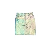 moschino gürtel herren  Love Moschino Damenrock Denim Irrisierend W G C69 73 T 7069 015C mehrfarbig, Mehrfarbig 40
