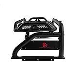 Black Horse Atlas Roll Bar Black Compatible with 1999-2023 Ford F-250 Super Duty|1999-2023 Ford F-350 Super Duty|1999-2023 Ford F-450 Super Duty-RB-BA15B