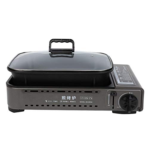 Mini Integratie Cassette Oven Camping Gasfornuis Frituren Braadfornuis Koken Cassette Buiten BBQ Gegrilde Vis Plaat - Afbeelding 5