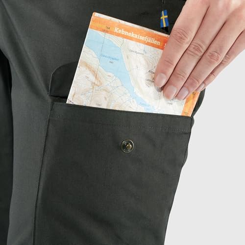 Fjällräven Damen Kaipak Trousers Curved W Pants, Schwarz, 40 EU