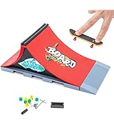 Finger Skateboards, Fingerboard Skatepark With Mini Skateboards Toy, Kids Play Skateboard Finger ...