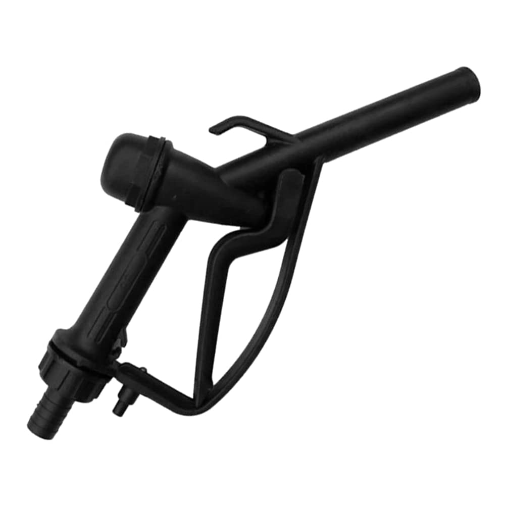 Manual Diesel Dispensing Nozzle Gun for Diesel, Oil, Water Agricultural Mobile Plant Re-Filling Delivery Transfer Nozzle (fits 3/4 in / 20 mm ID Hose Pipe)