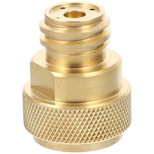 HEALLILY Adaptador profesional de agua de soda compatible con conector de cilindro Sodastream, válvula roscada portátil para acampar al aire libre, barbacoa, picnic