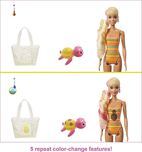Barbie Color Reveal Foam! Muñeca con 25 sorpresas miniatura 3
