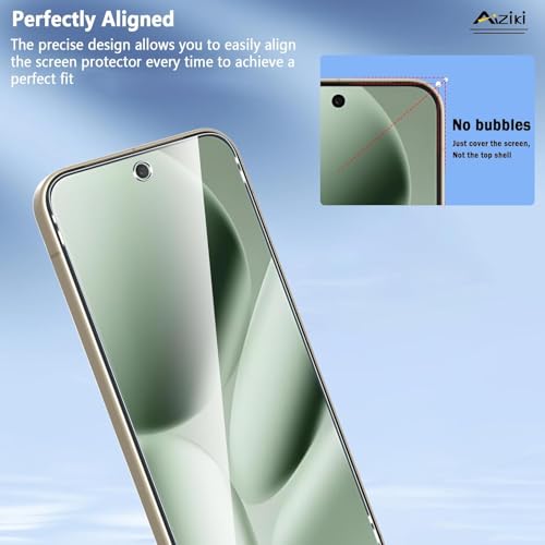 Image of Uyiton SHILD Temperedglass Screen Protector Compatible with Google Pixel 10 Pro XL(6.8 Inch)|9H Hardness|HD Clear|100% Fingerprint Unlock Support|Scratch & Impact Resistant|Easy Installation|Pack of 2