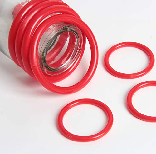 SBYURE 36 Pieces Plastic Toss Rings Toy Cubby Ring Toss Ring-a-Bottle for Kids Ring Toss Game,Speed and Agility Training Games,Speed and Agility Training Games,2.3 inch - Thumbnail 2