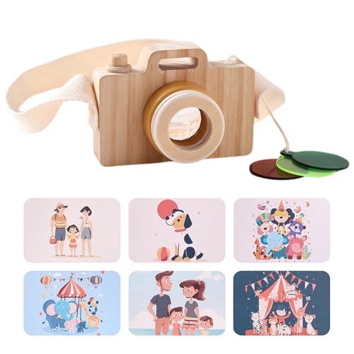 Juguete De Cámara Simulada De Madera - Gadget De Fotos Simuladas, Juguete De Madera Para Niños Pequeños | Herramienta De Apropiamiento De Imágenes De Juego, Juguete De Fotografía Decorativa Con Correa Juguete De Cámara Simulada De Madera - Gadget De Fotos Simuladas, Juguete De Madera Para Niños Pequeños | Herramienta De Apropiamiento De Imágenes De Juego, Juguete De Fotografía Decorativa Con Correa
