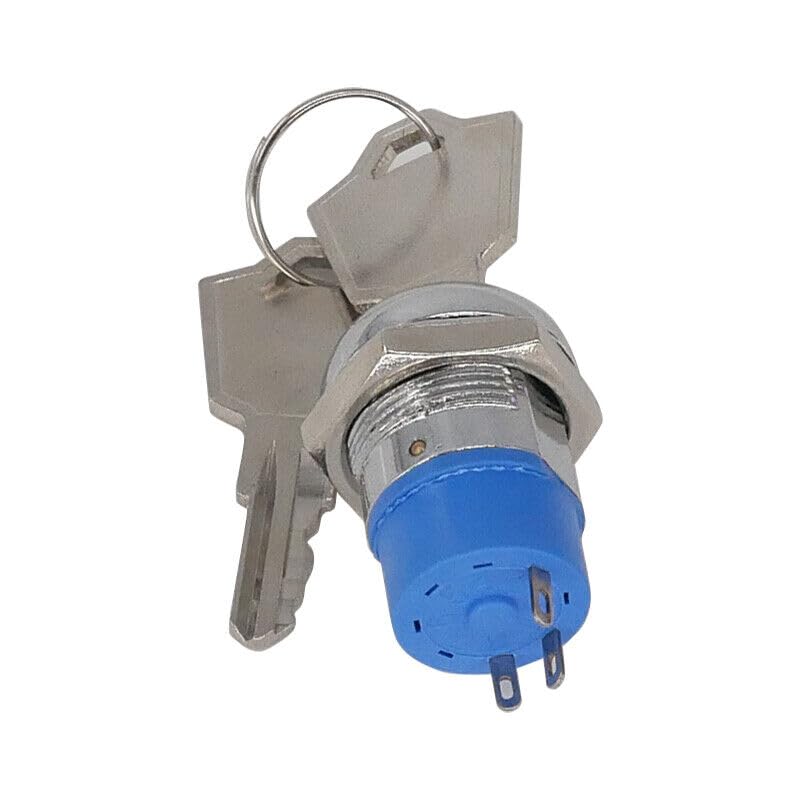 1PCS fits for E158071 PAT 3-pin Two-Position 4A 125V 2A 250V Key Switch