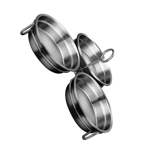 CLISPEED Stainless Steel Egg Poacher Pan Heart-shaped Egg Cooking Mold for Home Use Non-stick Easy Demould Material