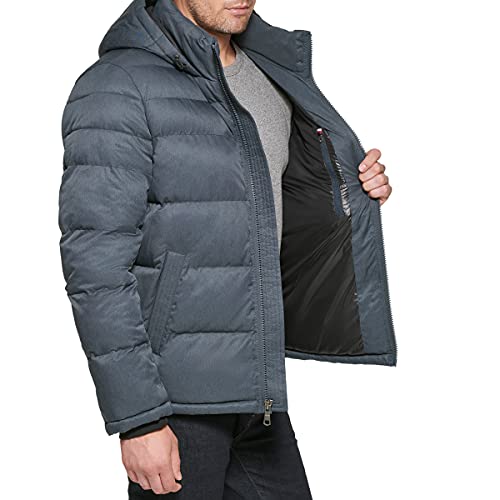 Image of Tommy Hilfiger Men's Down Alternative Hooded Puffer Jacket (Standard and Big & Tall)