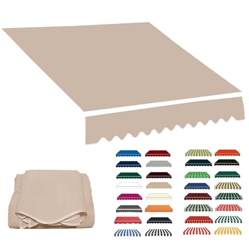 ❥ Realizzato per durare – Realizzato in tessuto oxford PVC premium resistente allo sbiadimento, il nostro telo di ricambio è progettato per resistere all'esposizione solare e alle intemperie, offrendo protezione durevole e utilizzo a lungo termine senza perdita di colore o danneggiamento del tessuto.