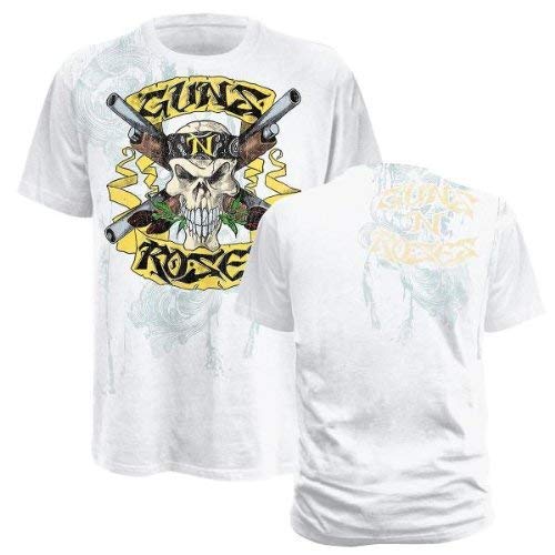 Shotguns t-shirt blanc taille l fini les hauts transparents