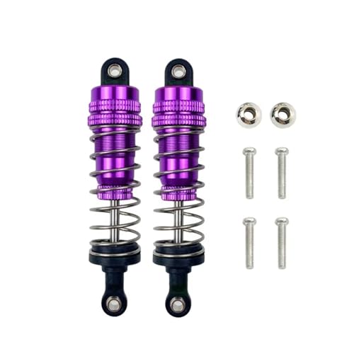 RC_p[VbNAu\[o[ For Wltoys 144001 1316 1/14 2 Pcs A~ tg&AVbNAu\[o[ RCJ[p[c&ANZT[ AbvO[h p(Purple)