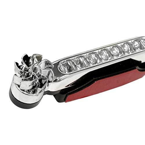 Yorten 1 par de luzes de circulação diurna do carro sem energia externa, luzes LED de carro de energ