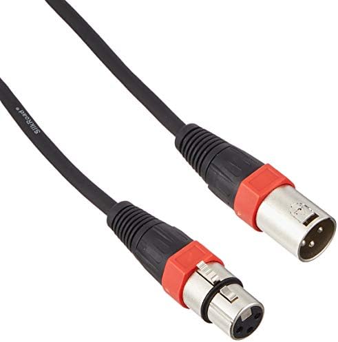 Silk Road LM203-3 Microphone Cable XLR Male-XLR Female 10ft
