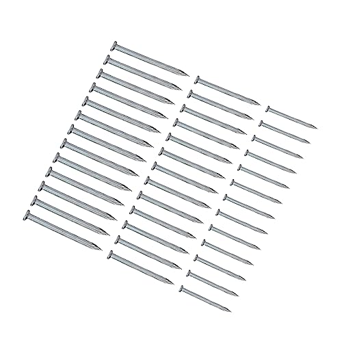 MUCKLILY 515pcs Cement Nails Set Flat Galvanized for Concrete Wall Nailer Woodworking and