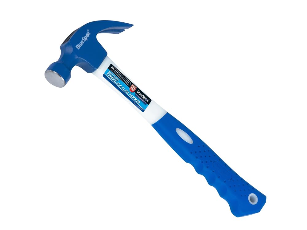 Blue Spot 26147 20oz Xtra-Range Sandblasted Claw Hammer