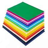 Hawksbill 500 Coloured Paper A4 Craft Paper for Kids 18 Vivid Colours Origami Papers 80GSM Bright & Pastel Coloured Drawing Papers