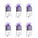 TooGet Bolsas de Lavanda Fragantes Flores Secas Bolsas de Lavanda Bolsas de Lavanda Ultra Azul Natural Bolsas para Coche, Armario, Almohada - 6PCS