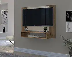 Painel Veneza para TV até 50 Polegadas Freijó/Off White