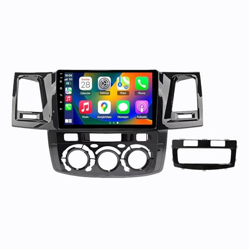 Radio Carplay 2 DIN para Suzuki Swift para viajar con música Bluetooth y navegación en pantalla
