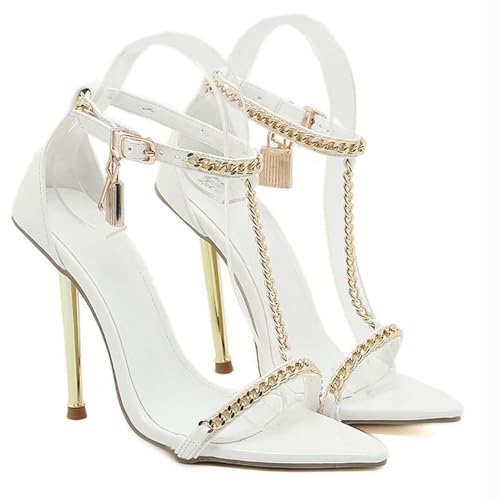 Pointy Toe Stiletto Heels for Women Sexy Ankle Strap Heel Sandals Party Prom Daily Wear