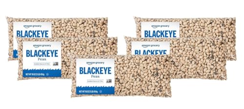 Amazon Grocery, Blackeye Peas, 16 Oz (Pack Of 5)