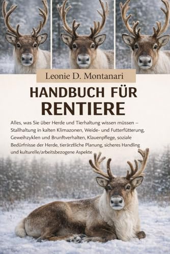 Handbuch für Rentiere: Alles, was Sie über Herde und Tierhaltung wissen müssen – Stallhaltung in kalten Klimazonen, Weide- und Futterfütterung, ... der Herde, tierärztliche Planung...