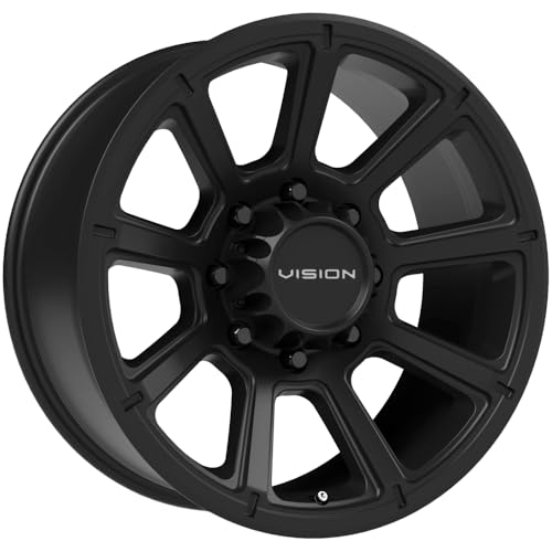 VISION 17' Inch 8x165.1 Wheel Rim 353 Turbine 17X8.5...