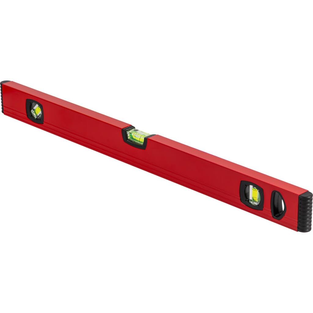 Proline Poziomica HD aluminiowa z 3 libelkami, frezowana krawędź pomiarowa, powłoka proszkowa, dokładność 0,5 mm/m, profesjonalna poziomica – różne długości